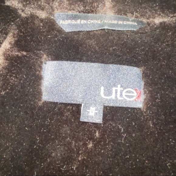 UTEX Fur Trench coat - Picture 6 of 12